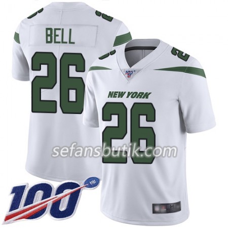 New York Jets Tröjor Le-Veon Bell 26 Nike Vit 100th - Herr New York Jets Tröjor Le-Veon Bell 26 Nike Vit 100th - Herr